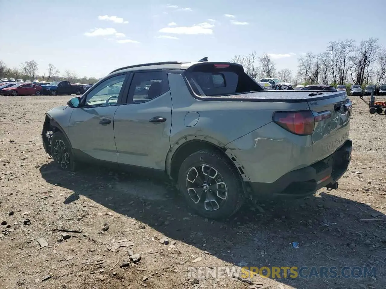 2 Photograph of a damaged car 5NTJC4AEXPH049489 HYUNDAI SANTA CRUZ 2023