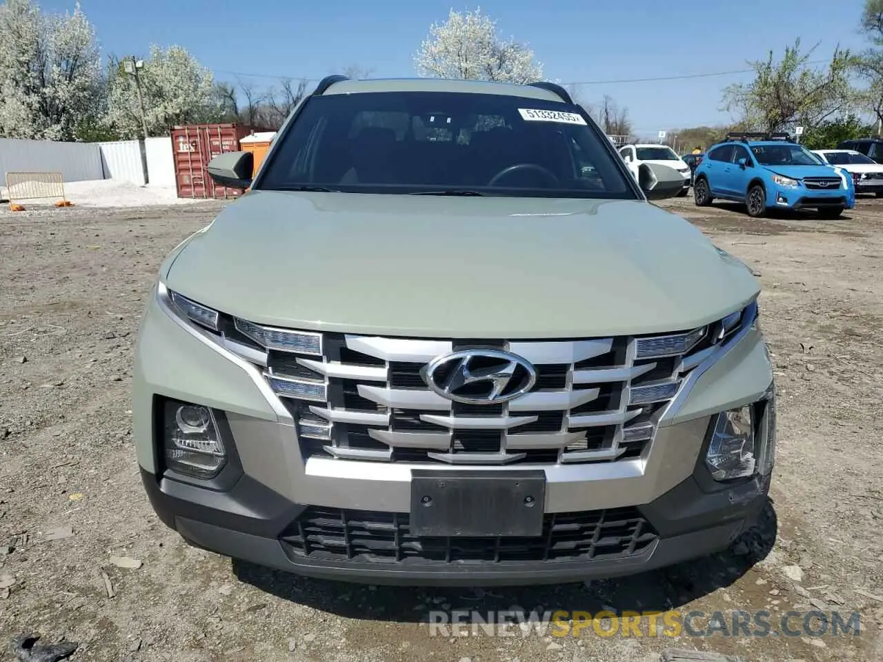 5 Photograph of a damaged car 5NTJC4AEXPH049489 HYUNDAI SANTA CRUZ 2023