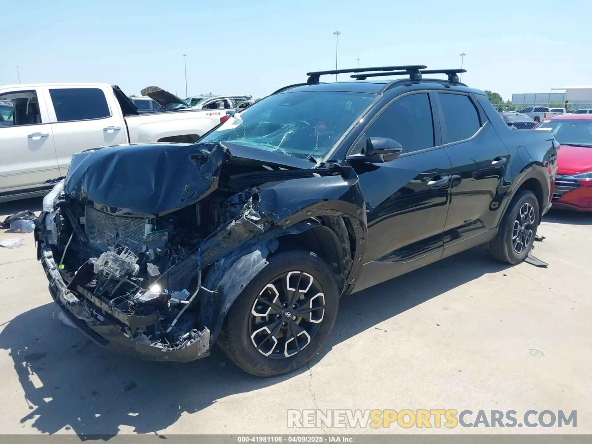 2 Photograph of a damaged car 5NTJCDAE4PH053537 HYUNDAI SANTA CRUZ 2023