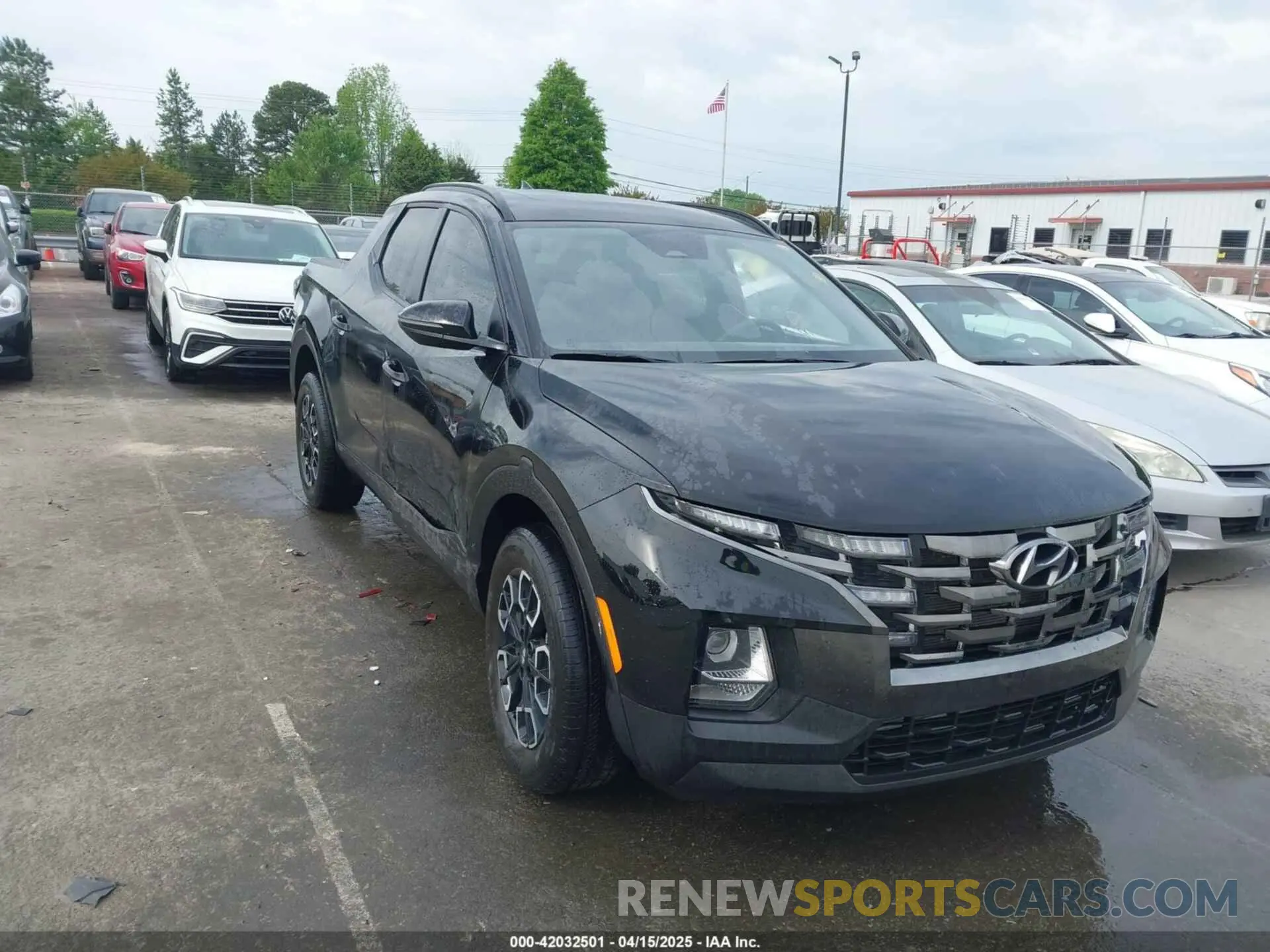 1 Photograph of a damaged car 5NTJCDAE6PH060845 HYUNDAI SANTA CRUZ 2023