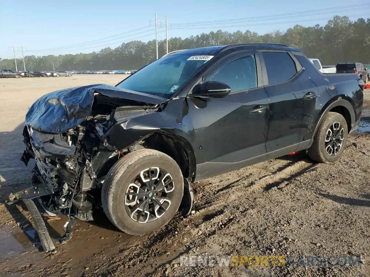 1 Photograph of a damaged car 5NTJCDAE6PH064085 HYUNDAI SANTA CRUZ 2023