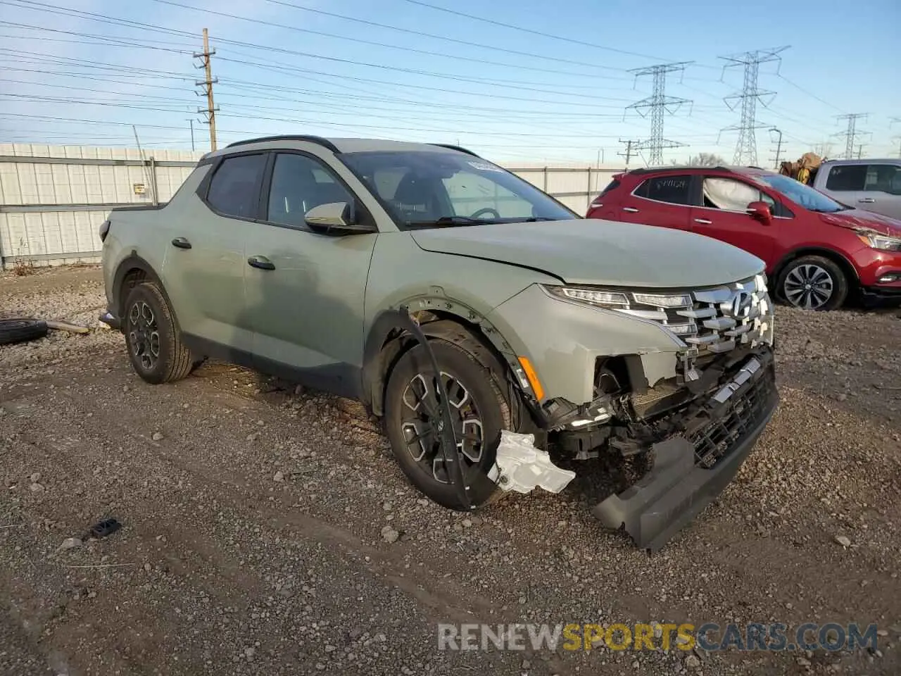 4 Photograph of a damaged car 5NTJCDAE7PH073118 HYUNDAI SANTA CRUZ 2023