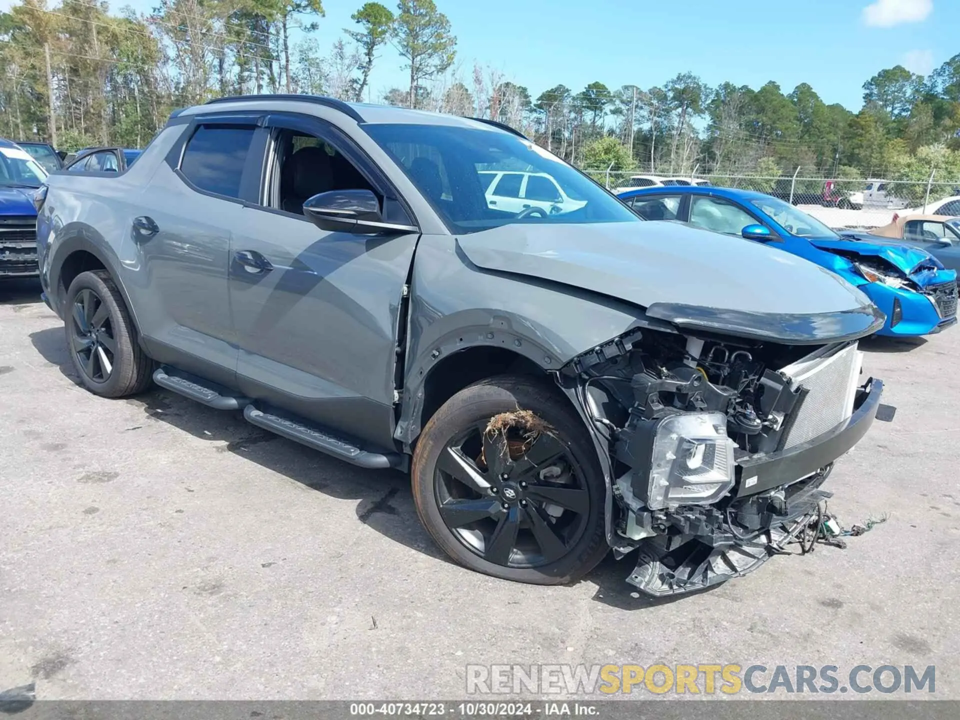 1 Photograph of a damaged car 5NTJCDAF0PH054192 HYUNDAI SANTA CRUZ 2023