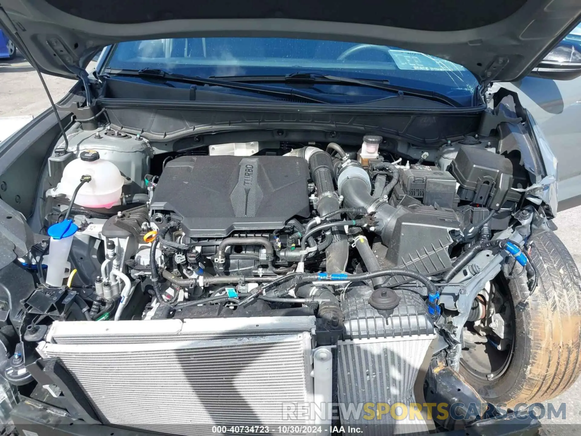 10 Photograph of a damaged car 5NTJCDAF0PH054192 HYUNDAI SANTA CRUZ 2023