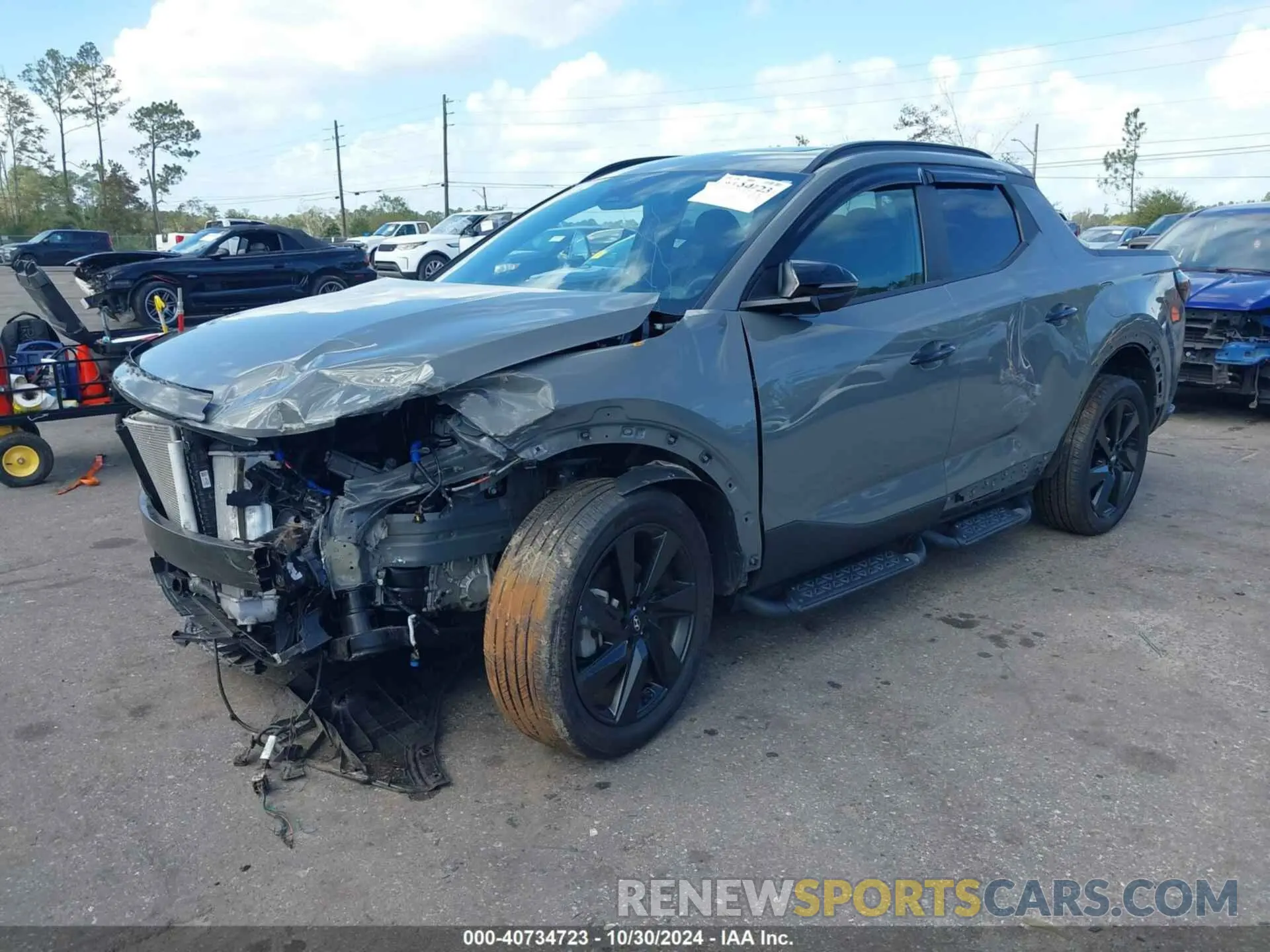 2 Photograph of a damaged car 5NTJCDAF0PH054192 HYUNDAI SANTA CRUZ 2023