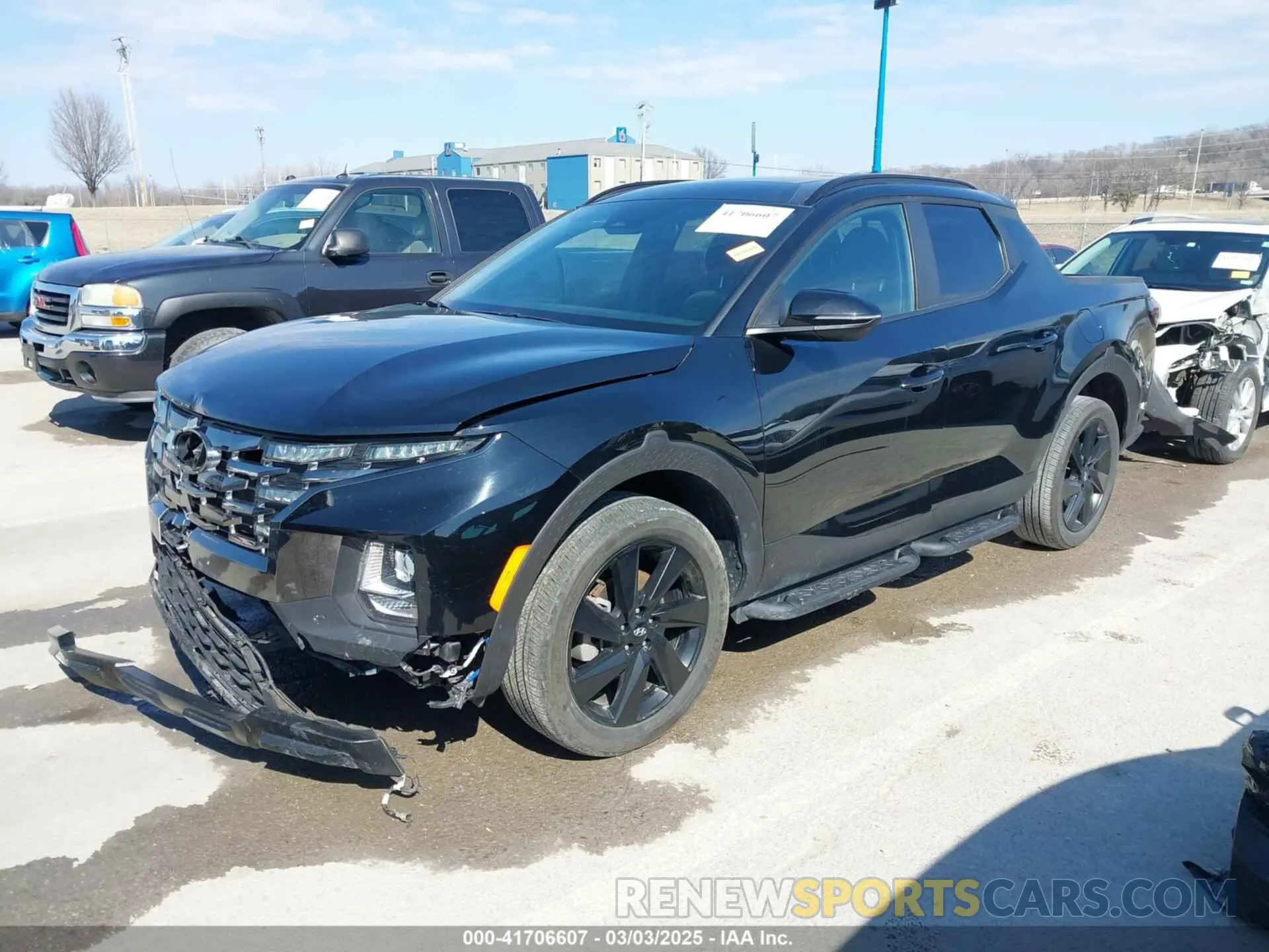 2 Photograph of a damaged car 5NTJCDAF0PH073034 HYUNDAI SANTA CRUZ 2023
