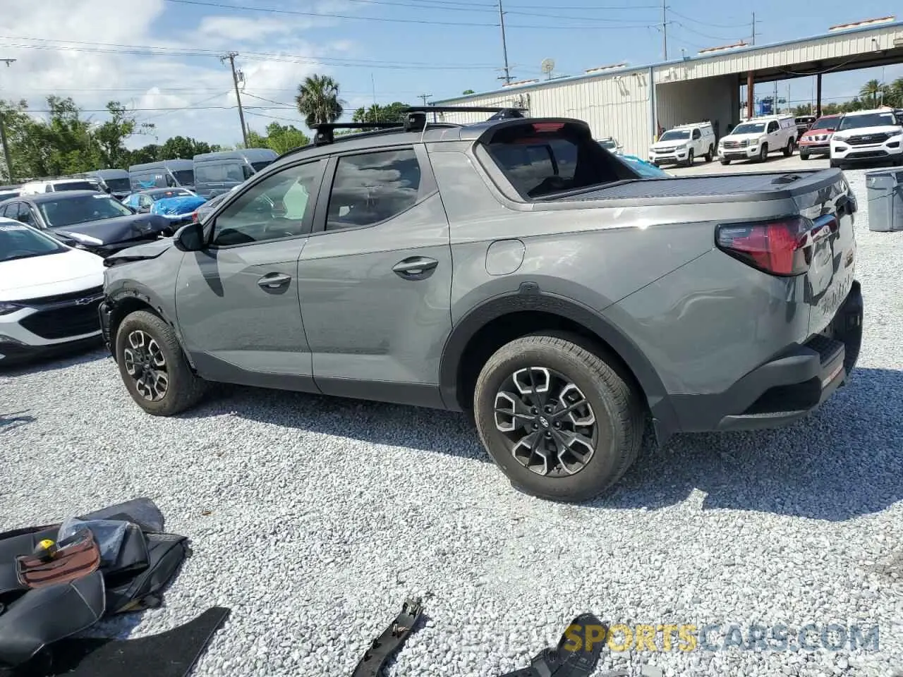 2 Photograph of a damaged car 5NTJDDAF1PH041643 HYUNDAI SANTA CRUZ 2023