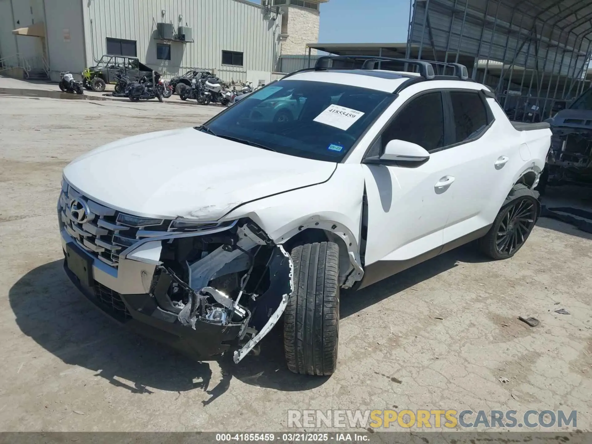 2 Photograph of a damaged car 5NTJDDAF2PH075610 HYUNDAI SANTA CRUZ 2023