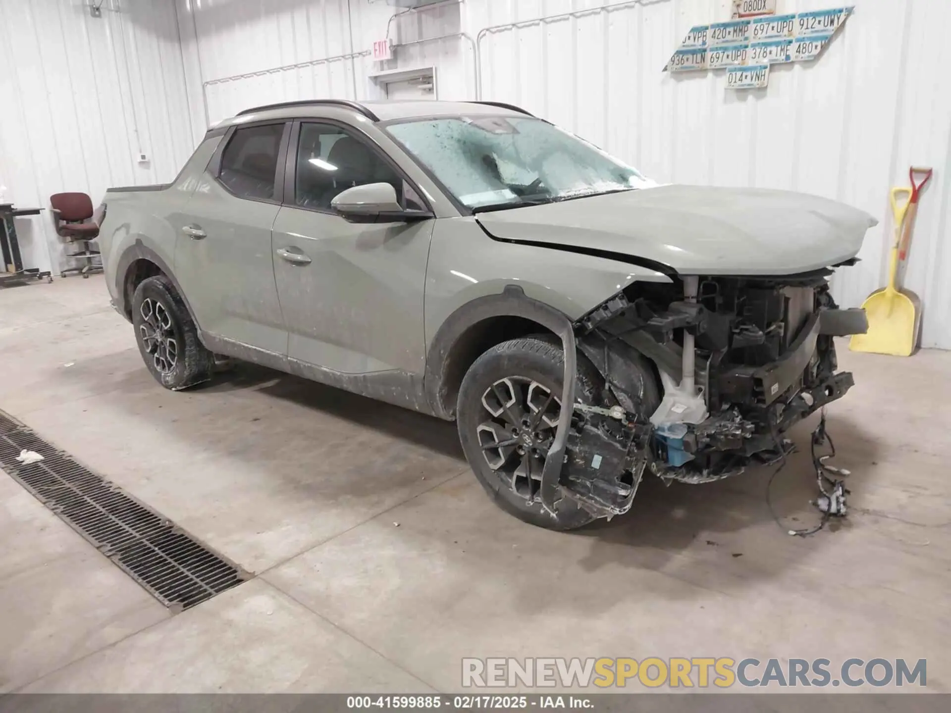 1 Photograph of a damaged car 5NTJDDAF5PH052824 HYUNDAI SANTA CRUZ 2023