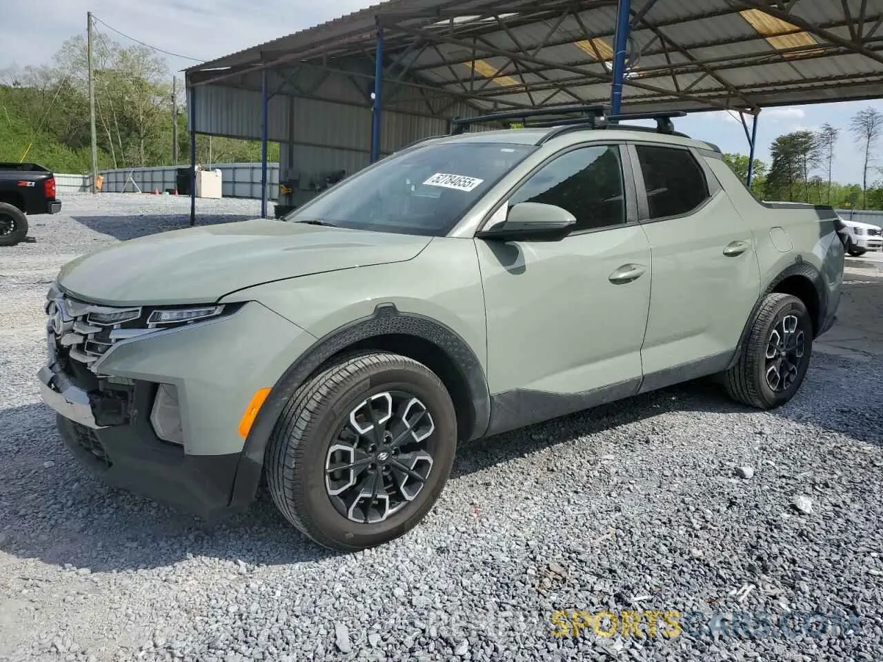 1 Photograph of a damaged car 5NTJDDAF6PH050886 HYUNDAI SANTA CRUZ 2023