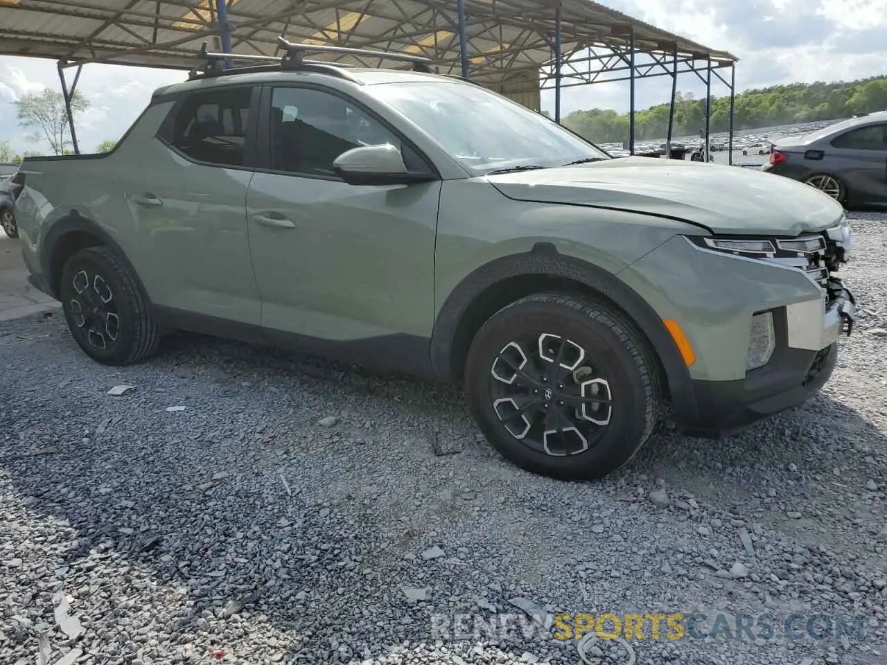 4 Photograph of a damaged car 5NTJDDAF6PH050886 HYUNDAI SANTA CRUZ 2023