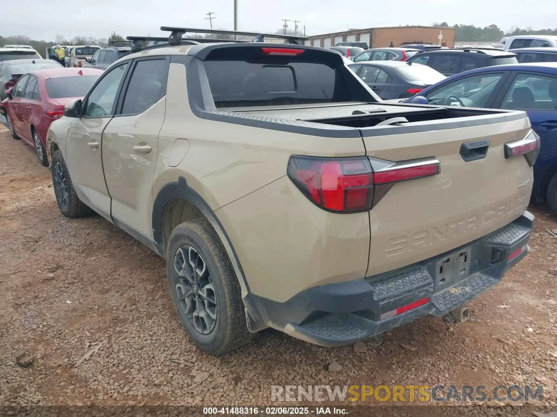 3 Photograph of a damaged car 5NTJDDAF7PH046605 HYUNDAI SANTA CRUZ 2023