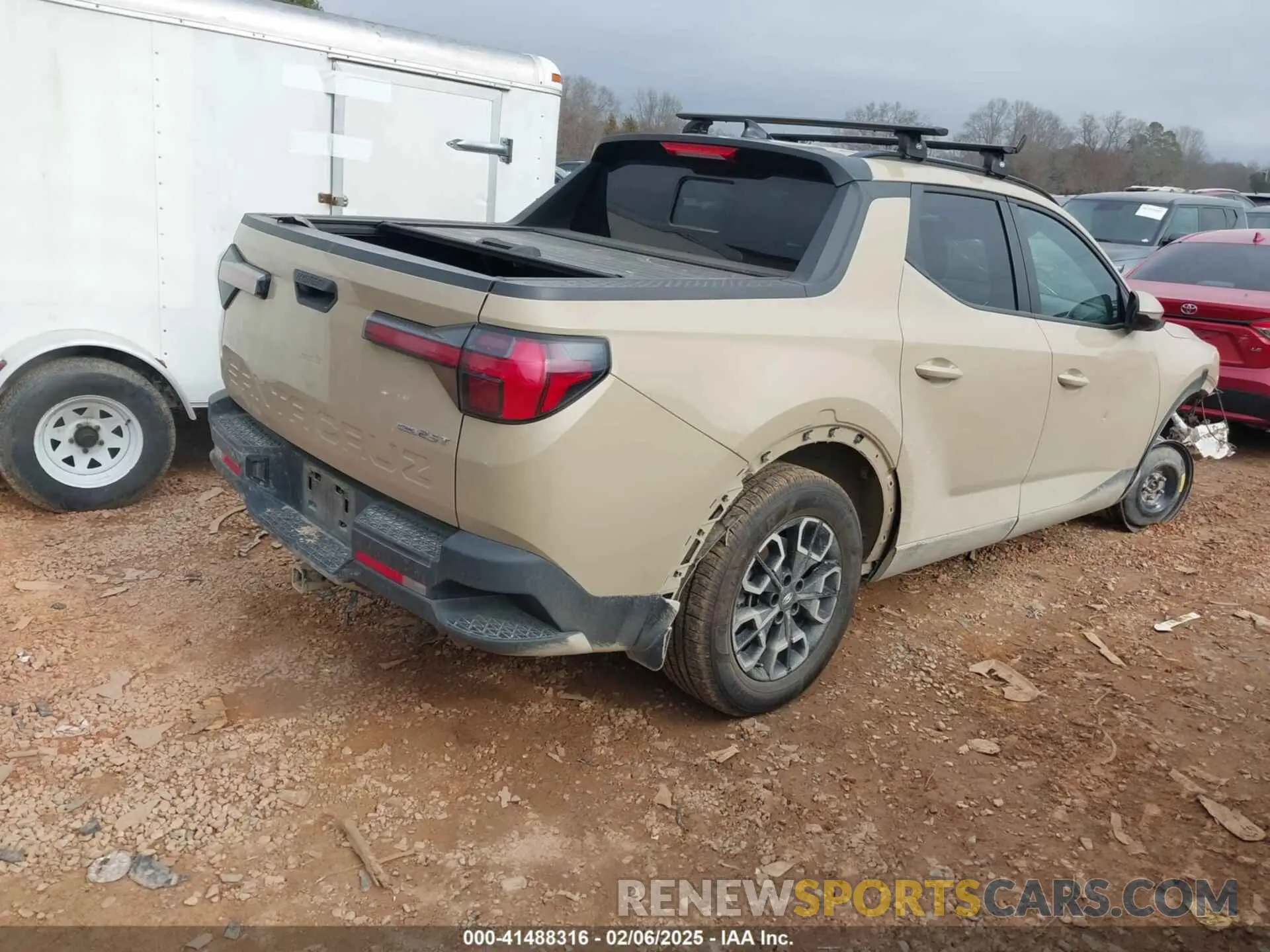 4 Photograph of a damaged car 5NTJDDAF7PH046605 HYUNDAI SANTA CRUZ 2023