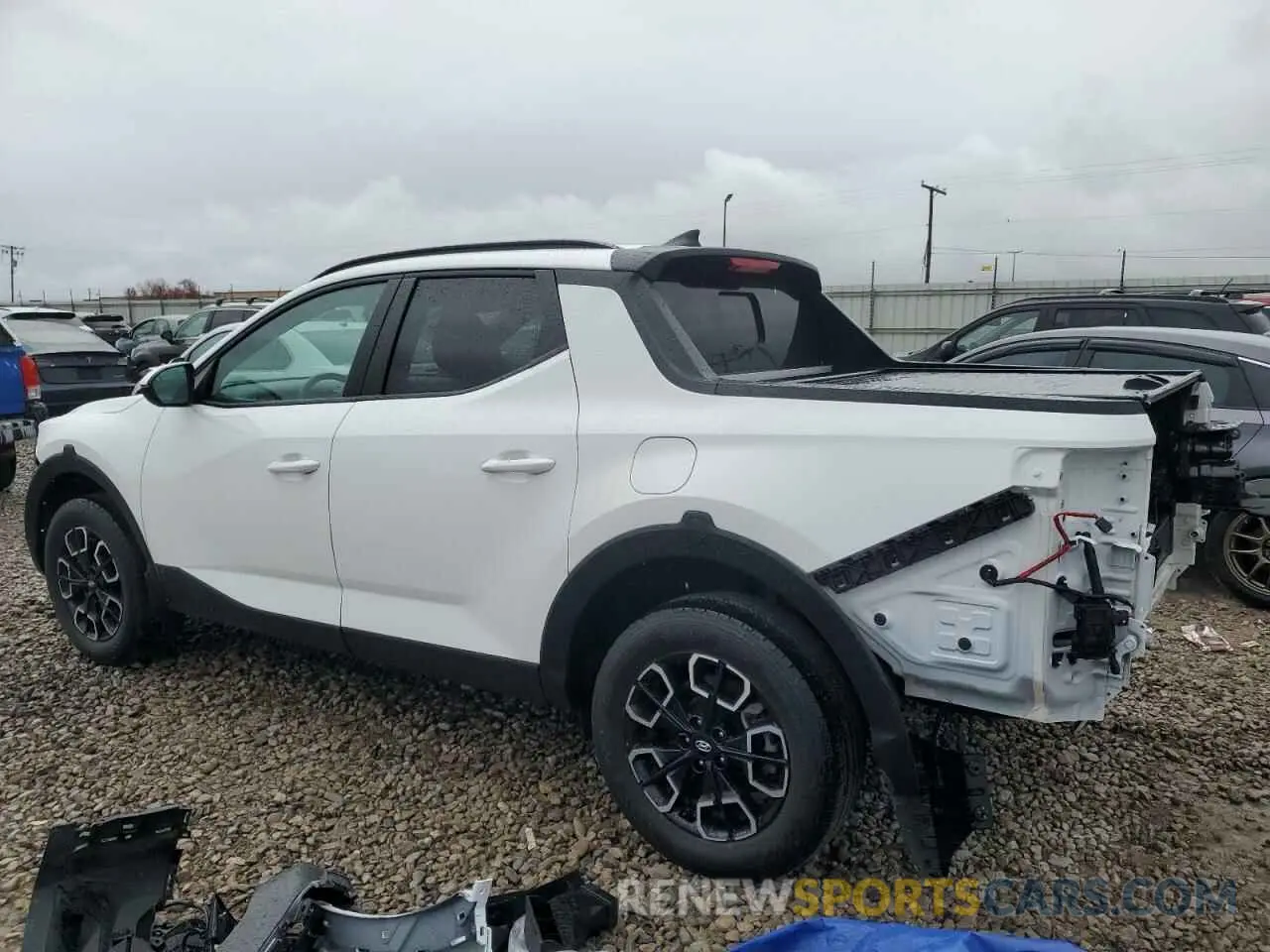 2 Photograph of a damaged car 5NTJDDAF7PH059404 HYUNDAI SANTA CRUZ 2023