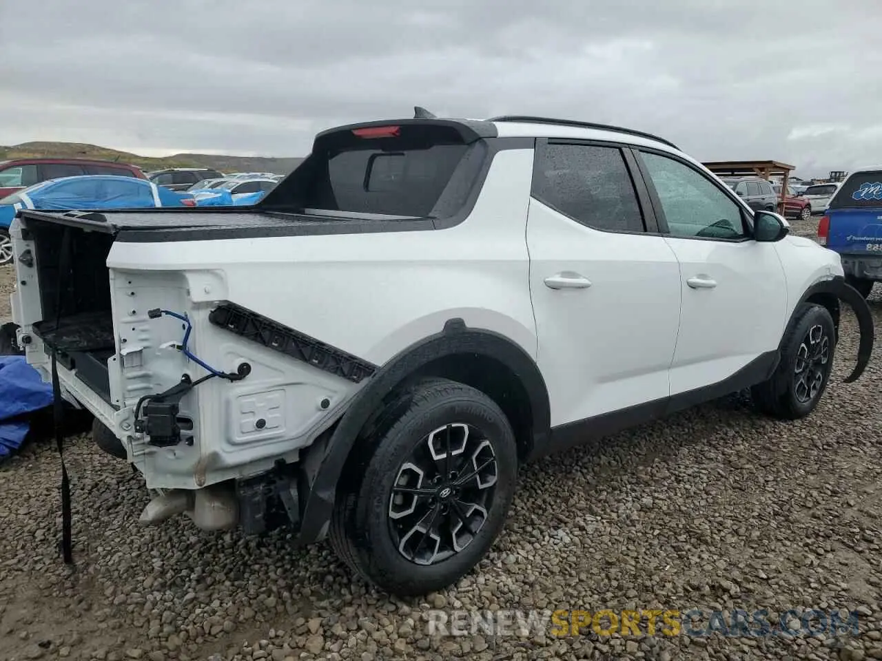 3 Photograph of a damaged car 5NTJDDAF7PH059404 HYUNDAI SANTA CRUZ 2023