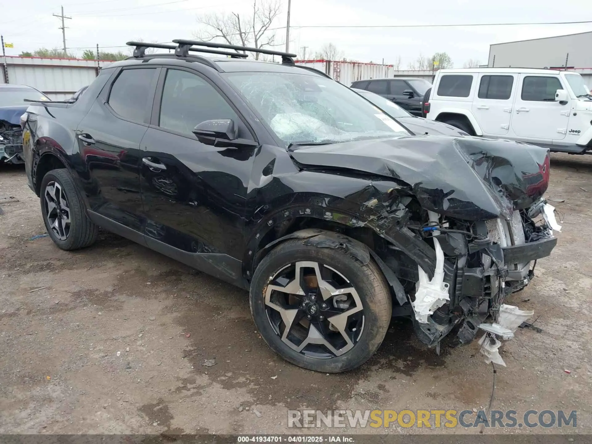 1 Photograph of a damaged car 5NTJEDAF3PH055086 HYUNDAI SANTA CRUZ 2023