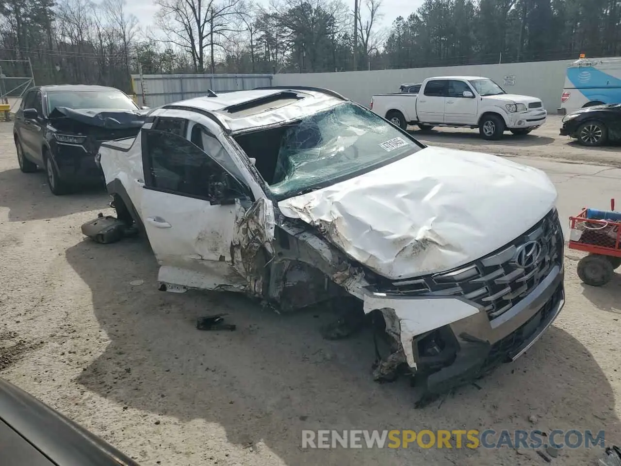 4 Photograph of a damaged car 5NTJEDAF3PH075712 HYUNDAI SANTA CRUZ 2023