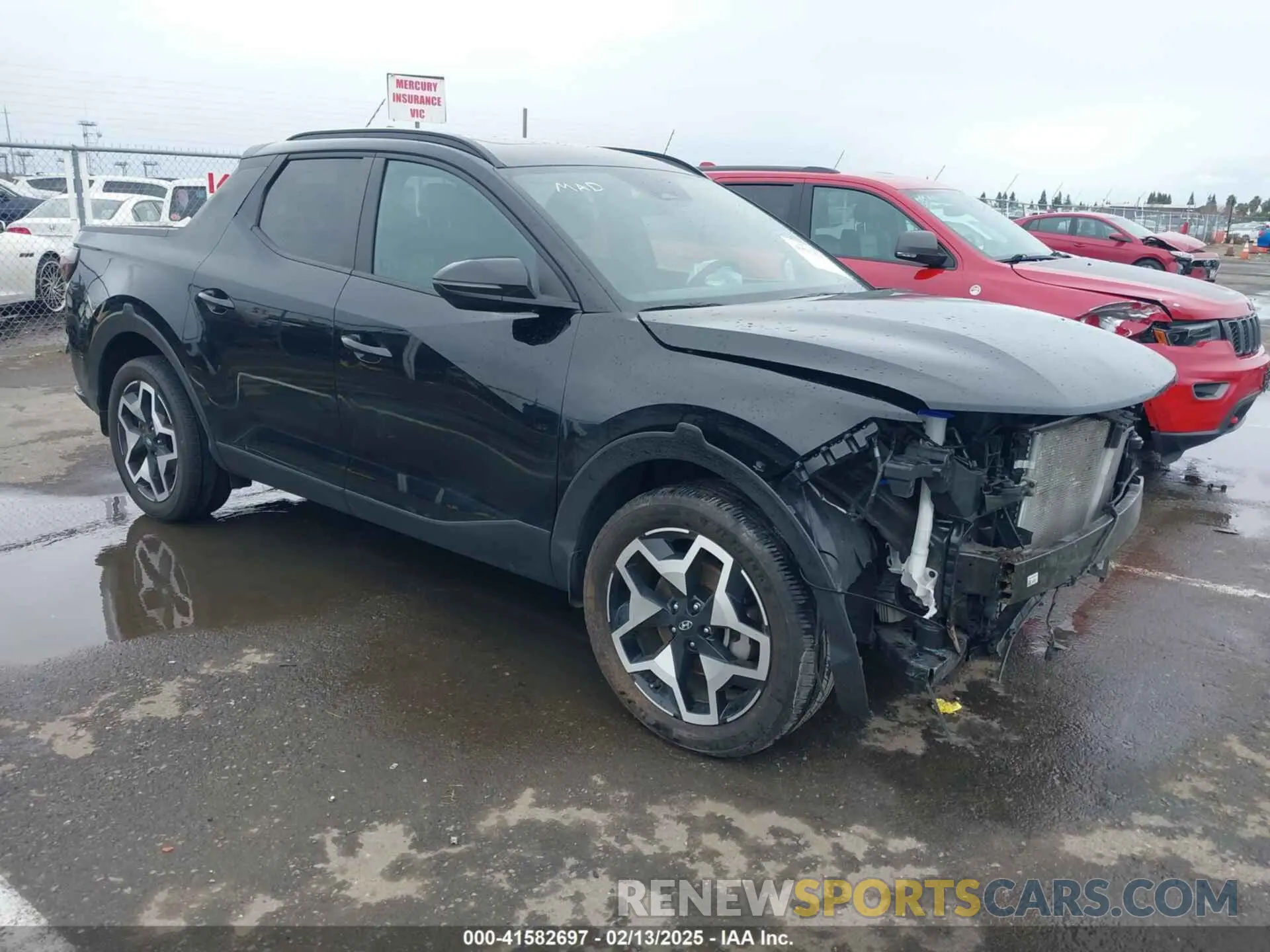 1 Photograph of a damaged car 5NTJEDAF4PH049345 HYUNDAI SANTA CRUZ 2023