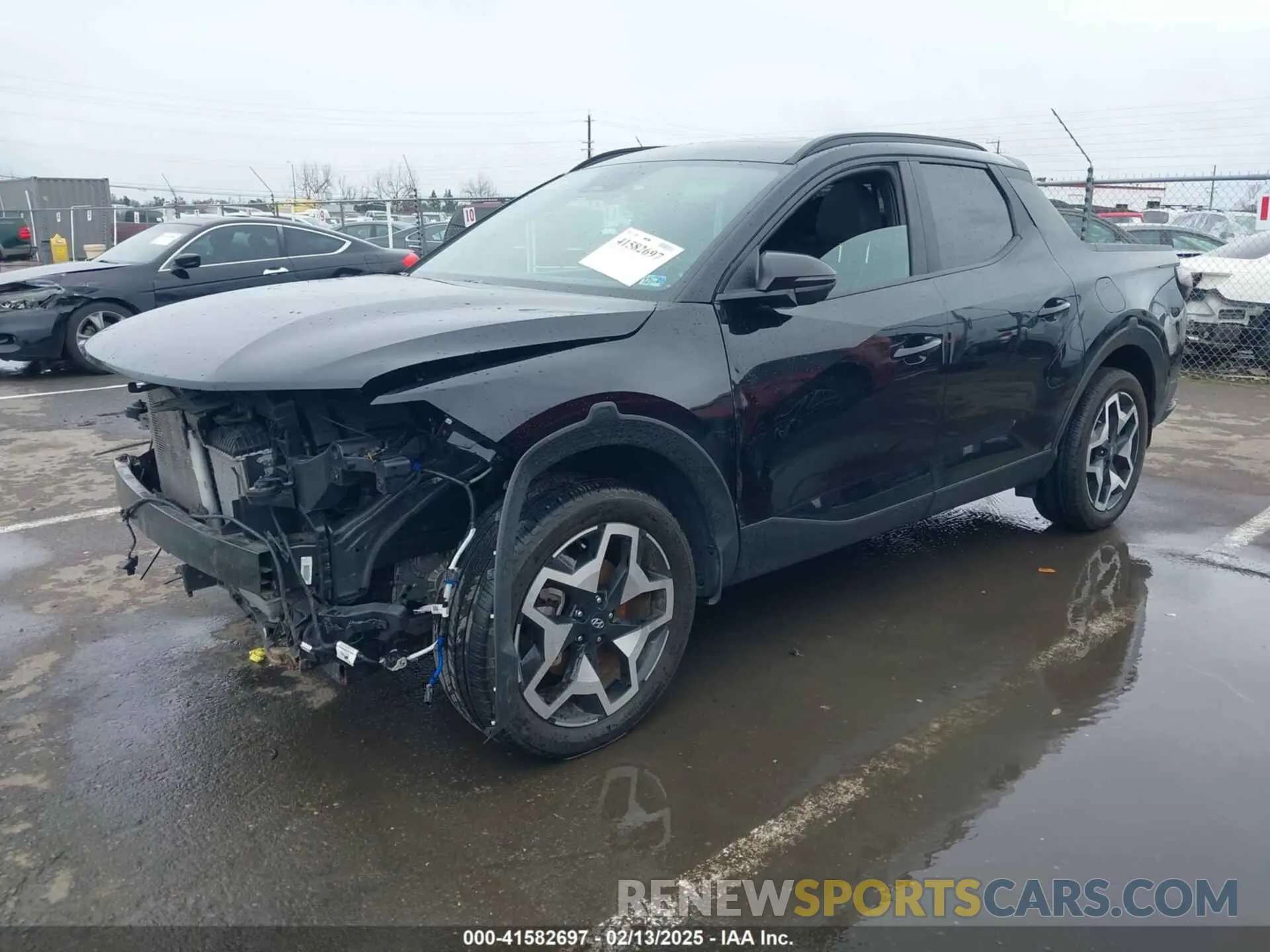 2 Photograph of a damaged car 5NTJEDAF4PH049345 HYUNDAI SANTA CRUZ 2023