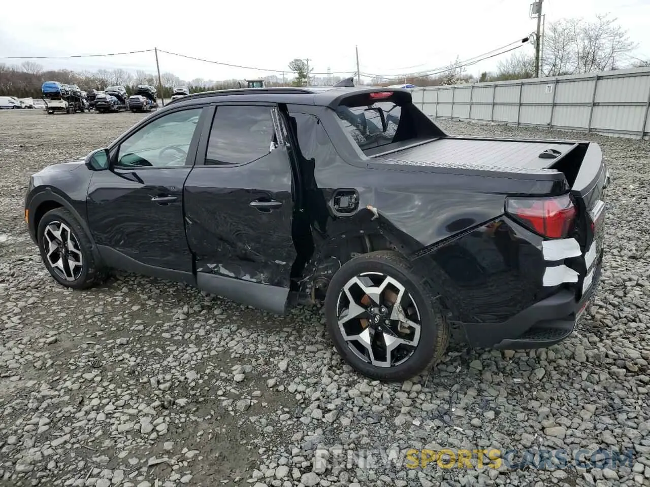 2 Photograph of a damaged car 5NTJEDAF5PH040850 HYUNDAI SANTA CRUZ 2023