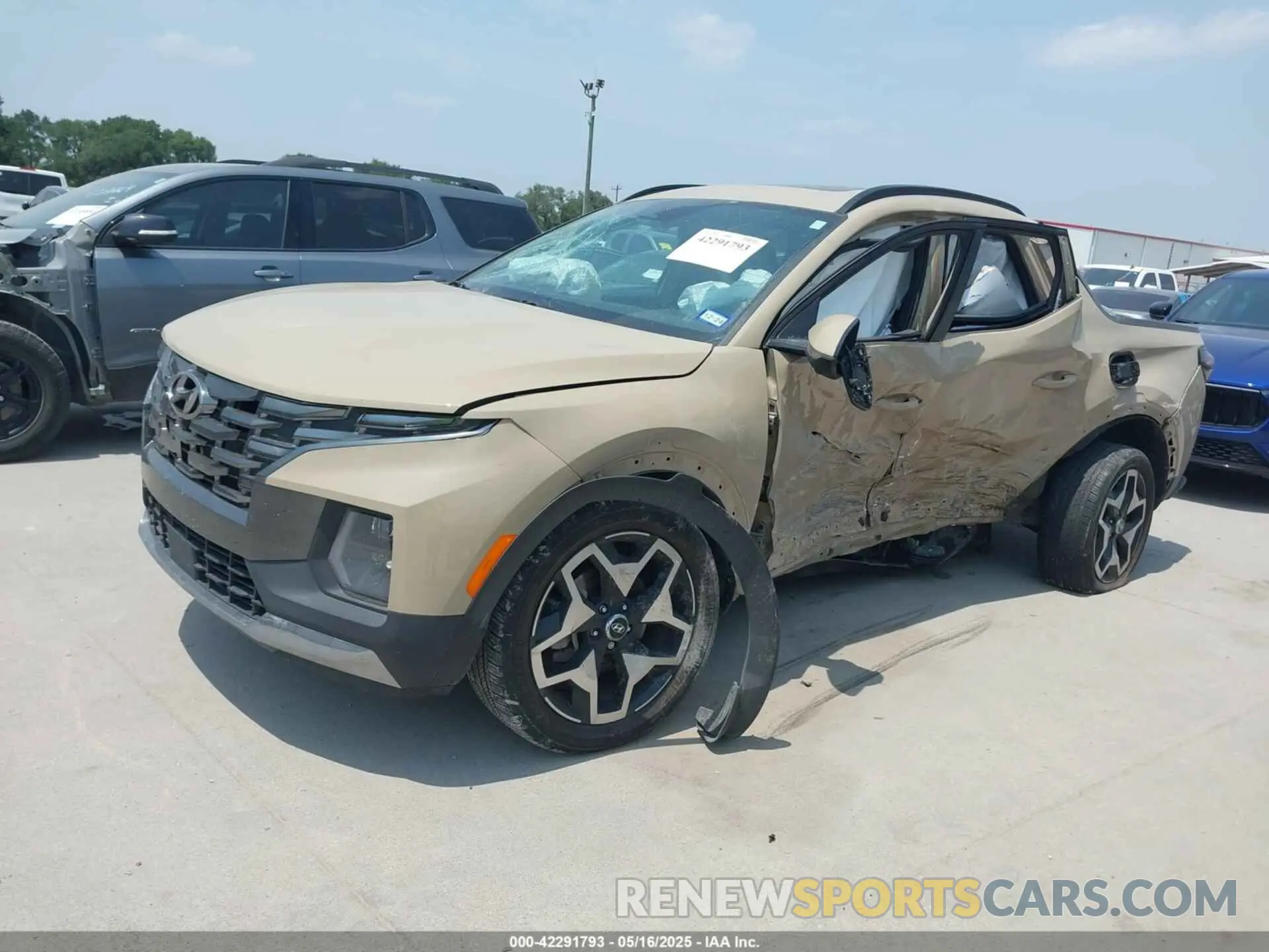 2 Photograph of a damaged car 5NTJEDAF5PH056806 HYUNDAI SANTA CRUZ 2023