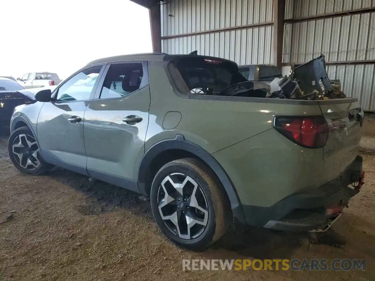 2 Photograph of a damaged car 5NTJEDAF8PH064480 HYUNDAI SANTA CRUZ 2023