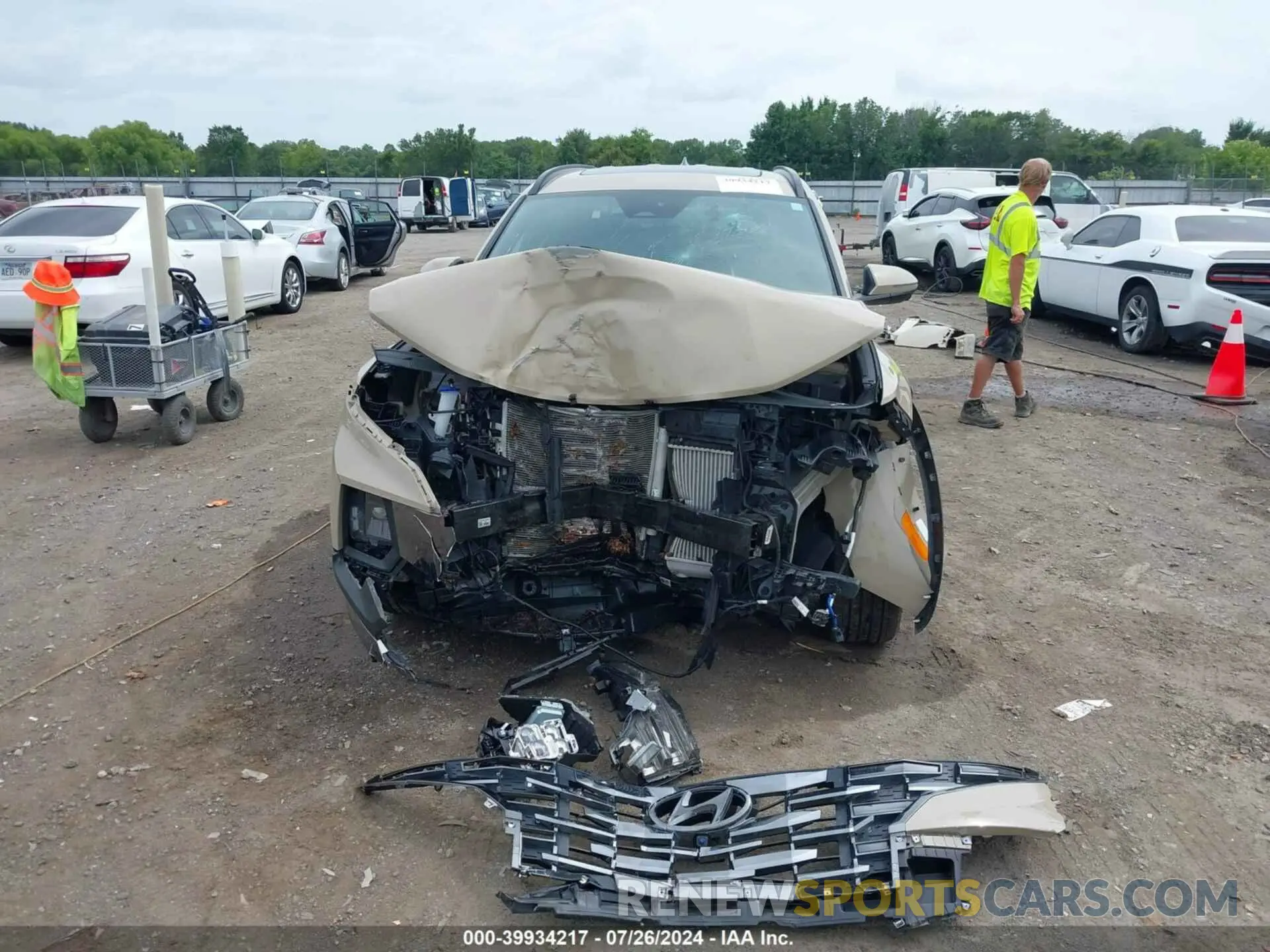 11 Photograph of a damaged car 5NTJEDAF8PH076659 HYUNDAI SANTA CRUZ 2023