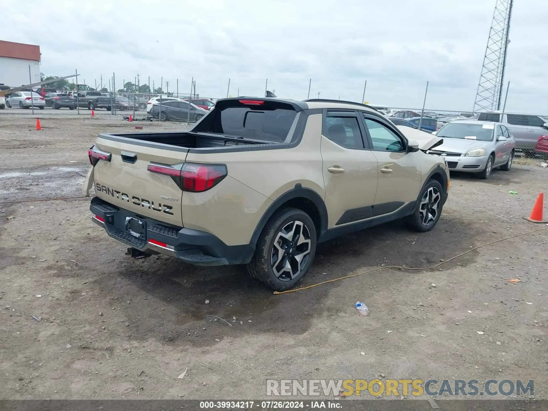4 Photograph of a damaged car 5NTJEDAF8PH076659 HYUNDAI SANTA CRUZ 2023