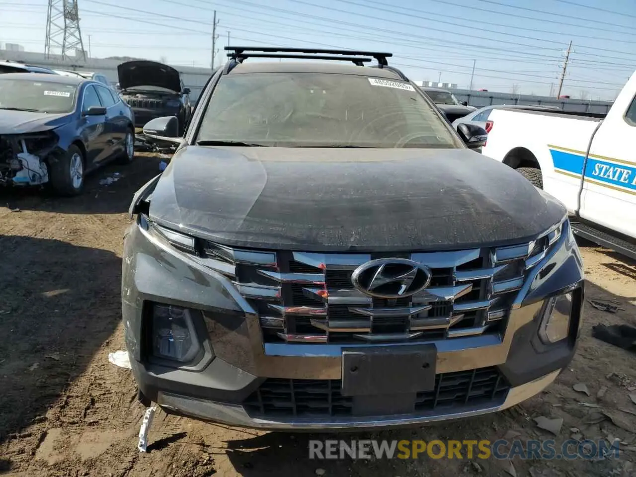 5 Photograph of a damaged car 5NTJEDAFXPH074976 HYUNDAI SANTA CRUZ 2023