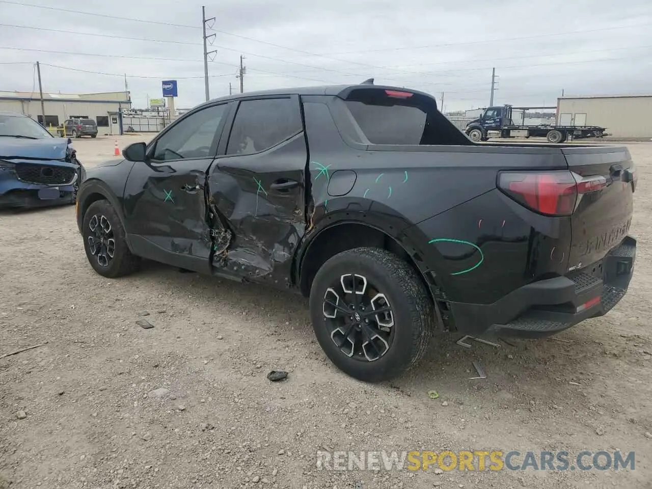 2 Photograph of a damaged car 5NTJA4DE1RH109017 HYUNDAI SANTA CRUZ 2024