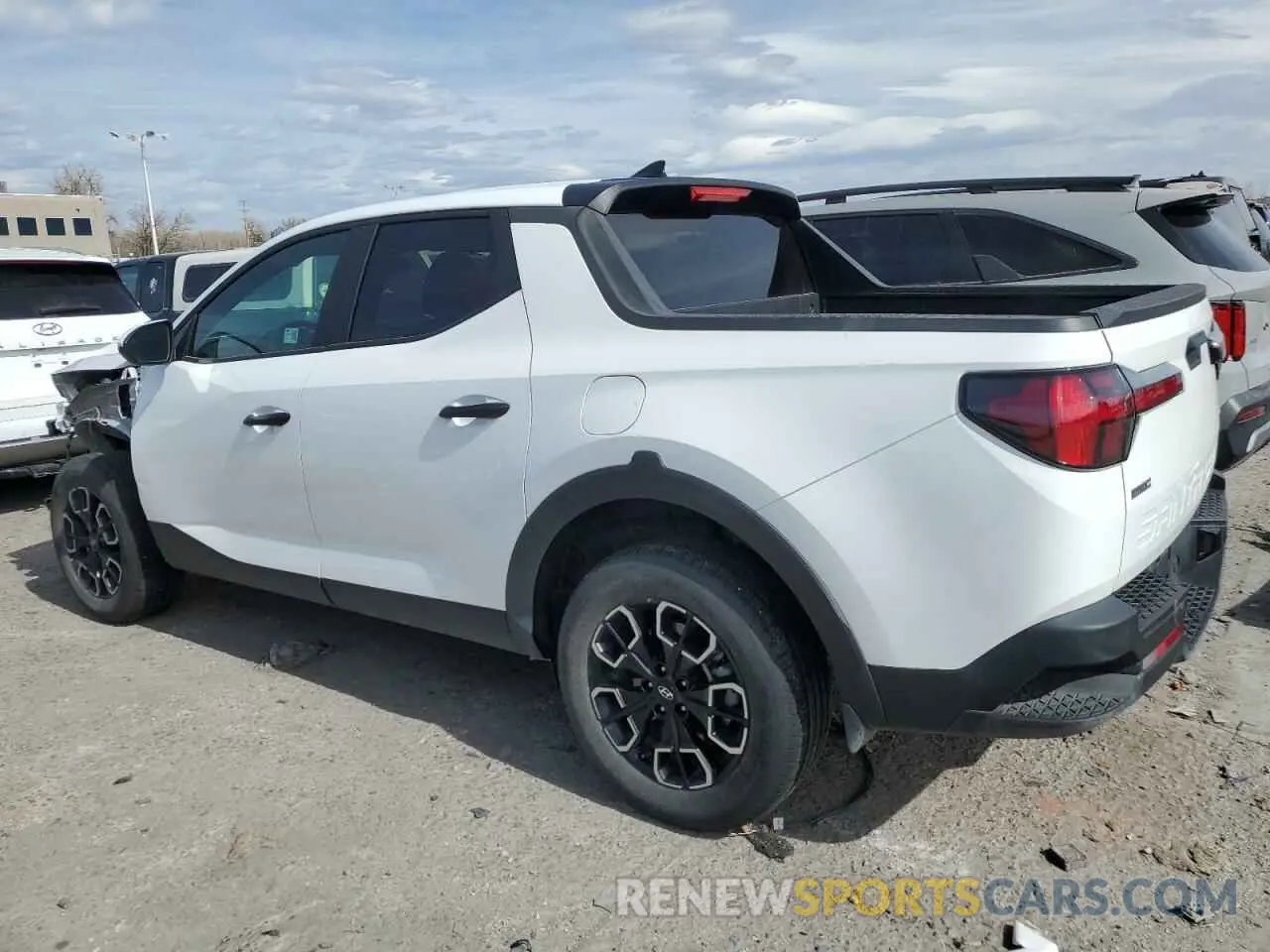 2 Photograph of a damaged car 5NTJADAE0RH099312 HYUNDAI SANTA CRUZ 2024