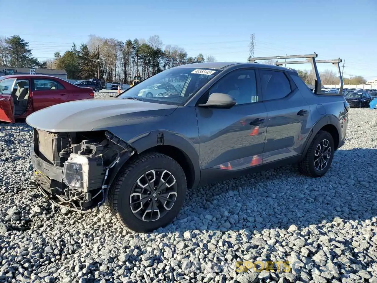 1 Photograph of a damaged car 5NTJADAE9RH080743 HYUNDAI SANTA CRUZ 2024