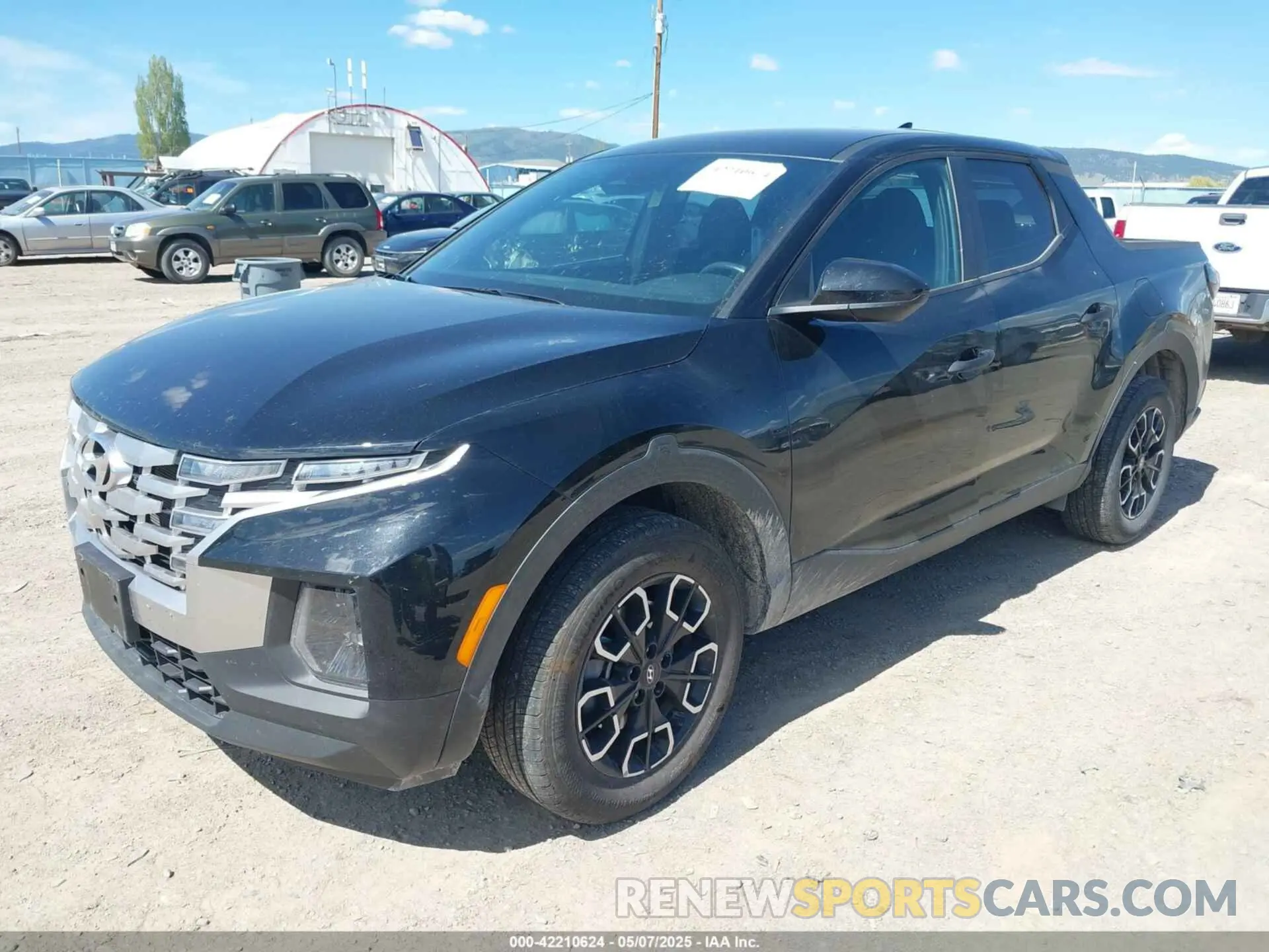 2 Photograph of a damaged car 5NTJADDE0RH108814 HYUNDAI SANTA CRUZ 2024