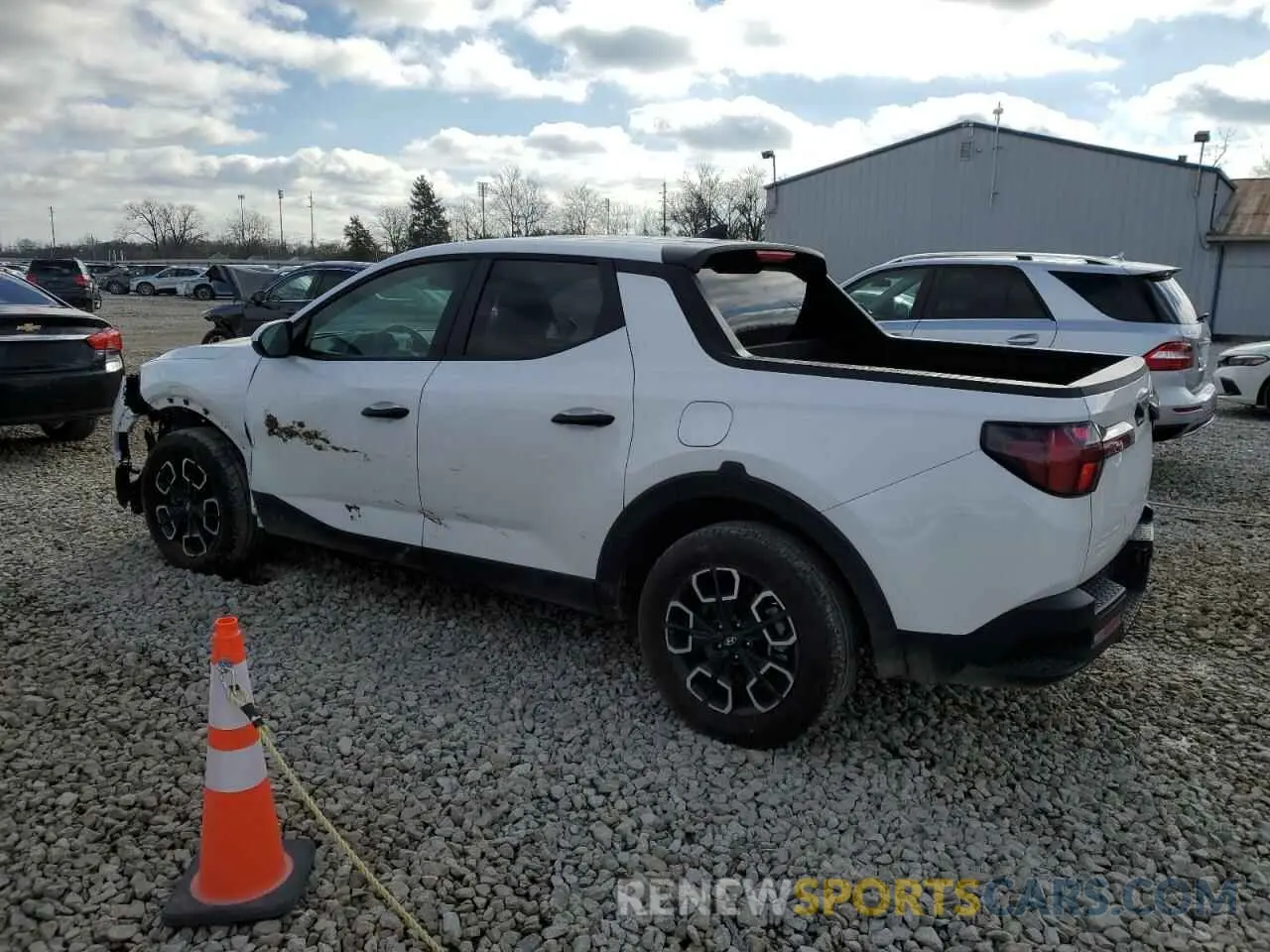 2 Photograph of a damaged car 5NTJADDEXRH123885 HYUNDAI SANTA CRUZ 2024