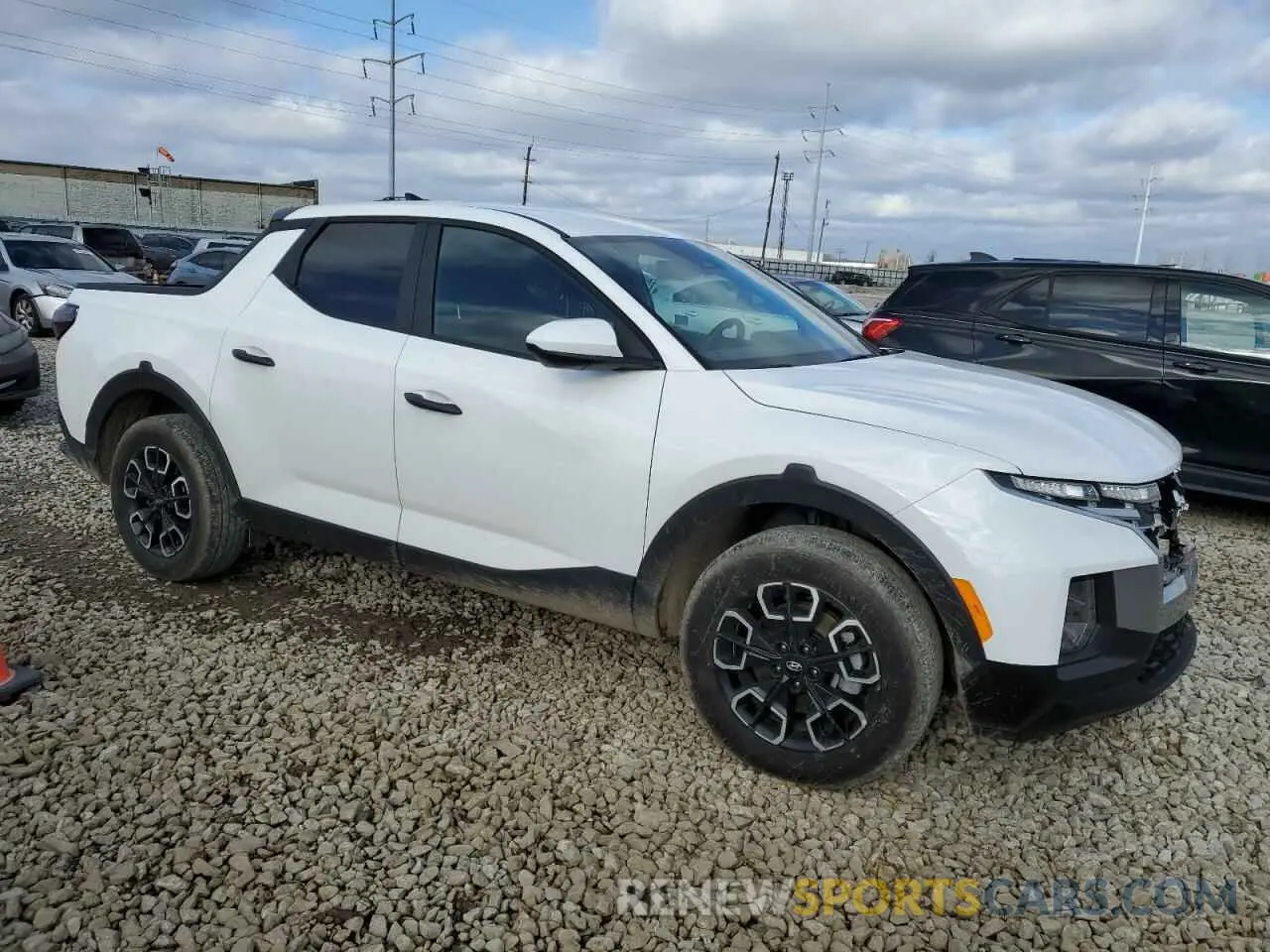 4 Photograph of a damaged car 5NTJADDEXRH123885 HYUNDAI SANTA CRUZ 2024