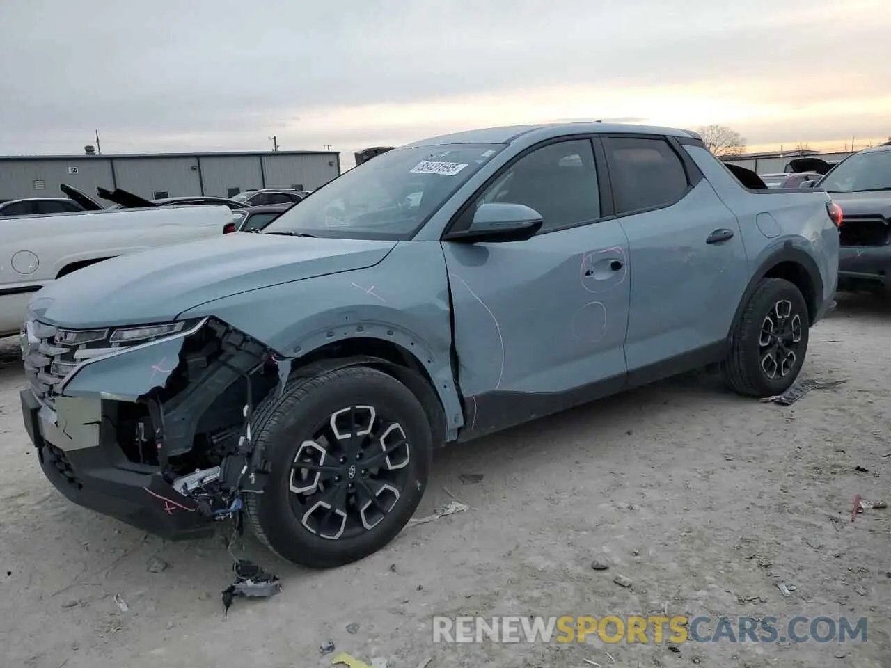1 Photograph of a damaged car 5NTJB4DEXRH112480 HYUNDAI SANTA CRUZ 2024