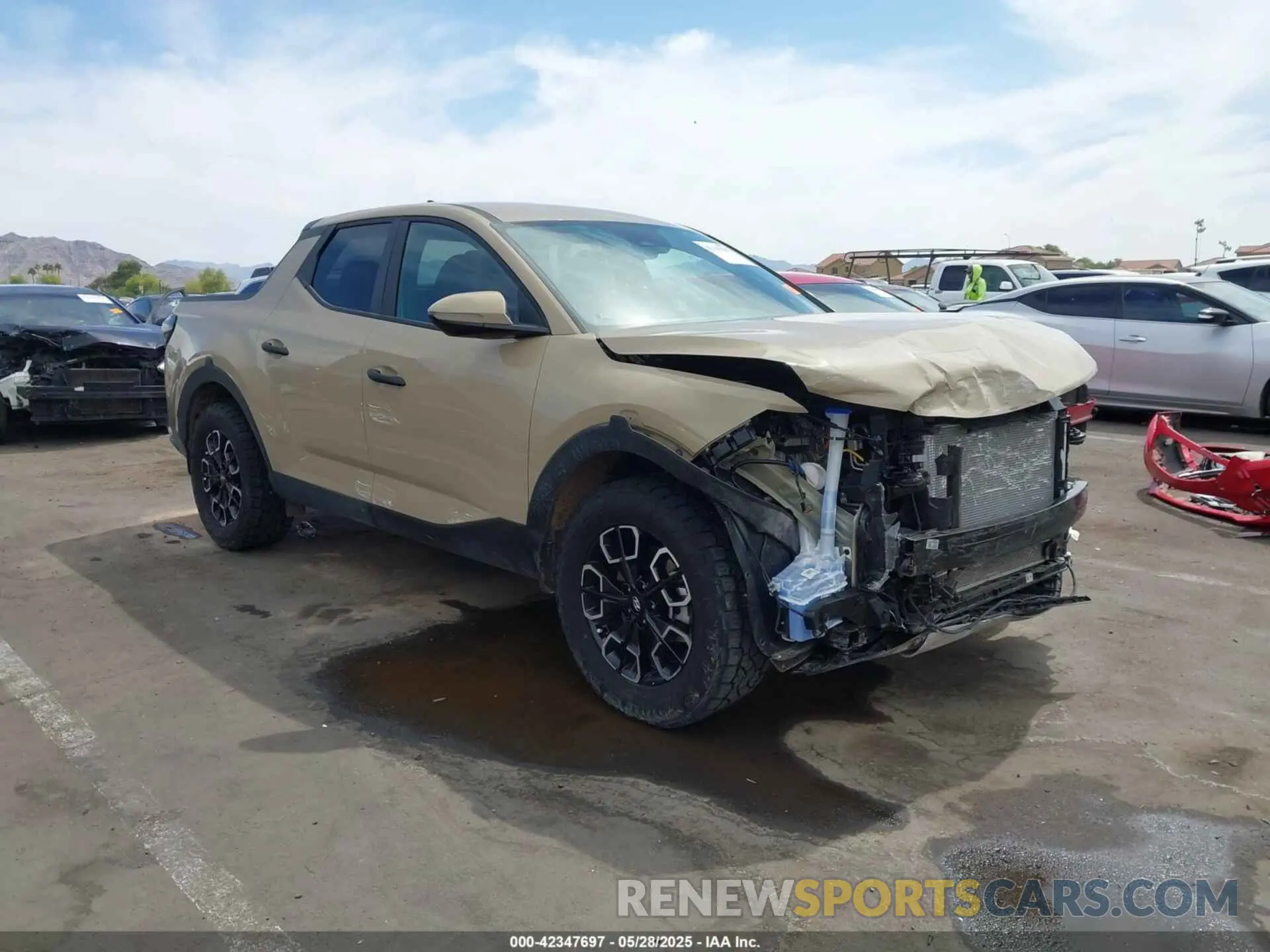 1 Photograph of a damaged car 5NTJBDAE4RH099164 HYUNDAI SANTA CRUZ 2024