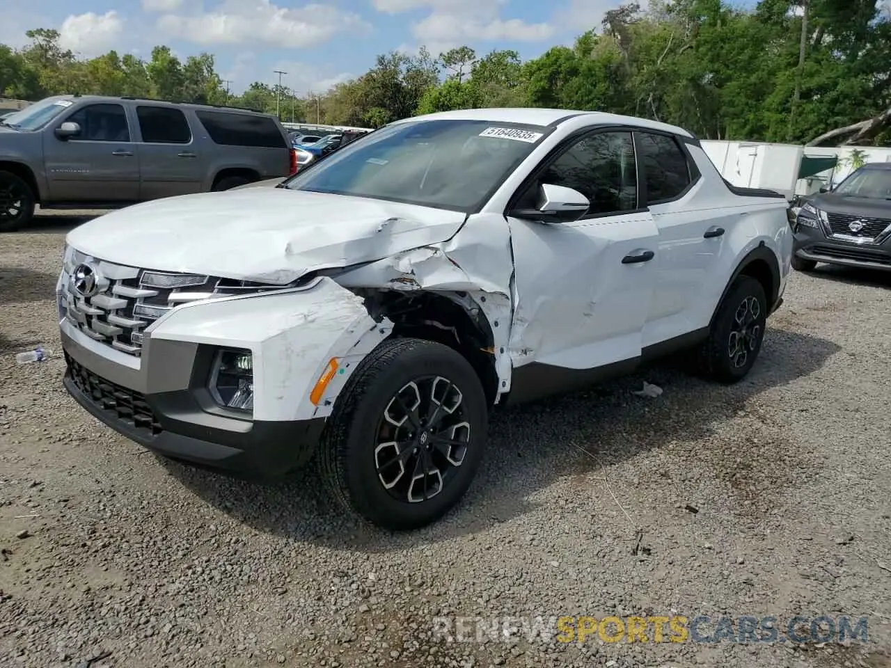 1 Photograph of a damaged car 5NTJBDAE6RH078994 HYUNDAI SANTA CRUZ 2024