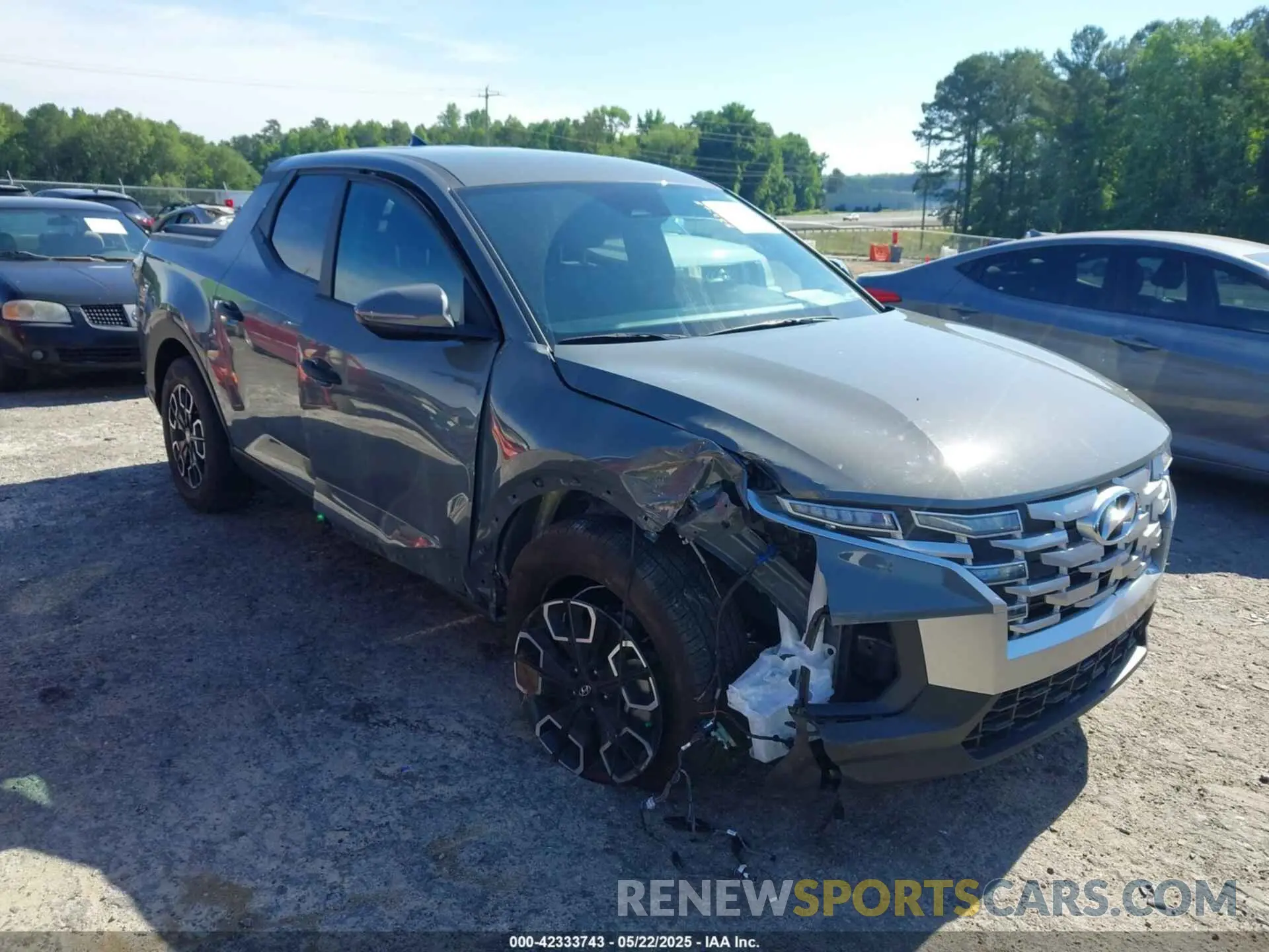 1 Photograph of a damaged car 5NTJBDAE6RH094581 HYUNDAI SANTA CRUZ 2024