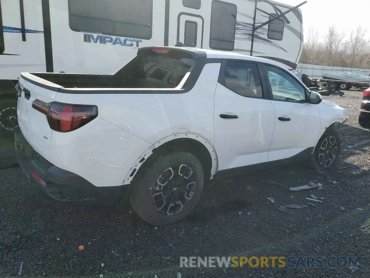 3 Photograph of a damaged car 5NTJBDDE4RH121482 HYUNDAI SANTA CRUZ 2024