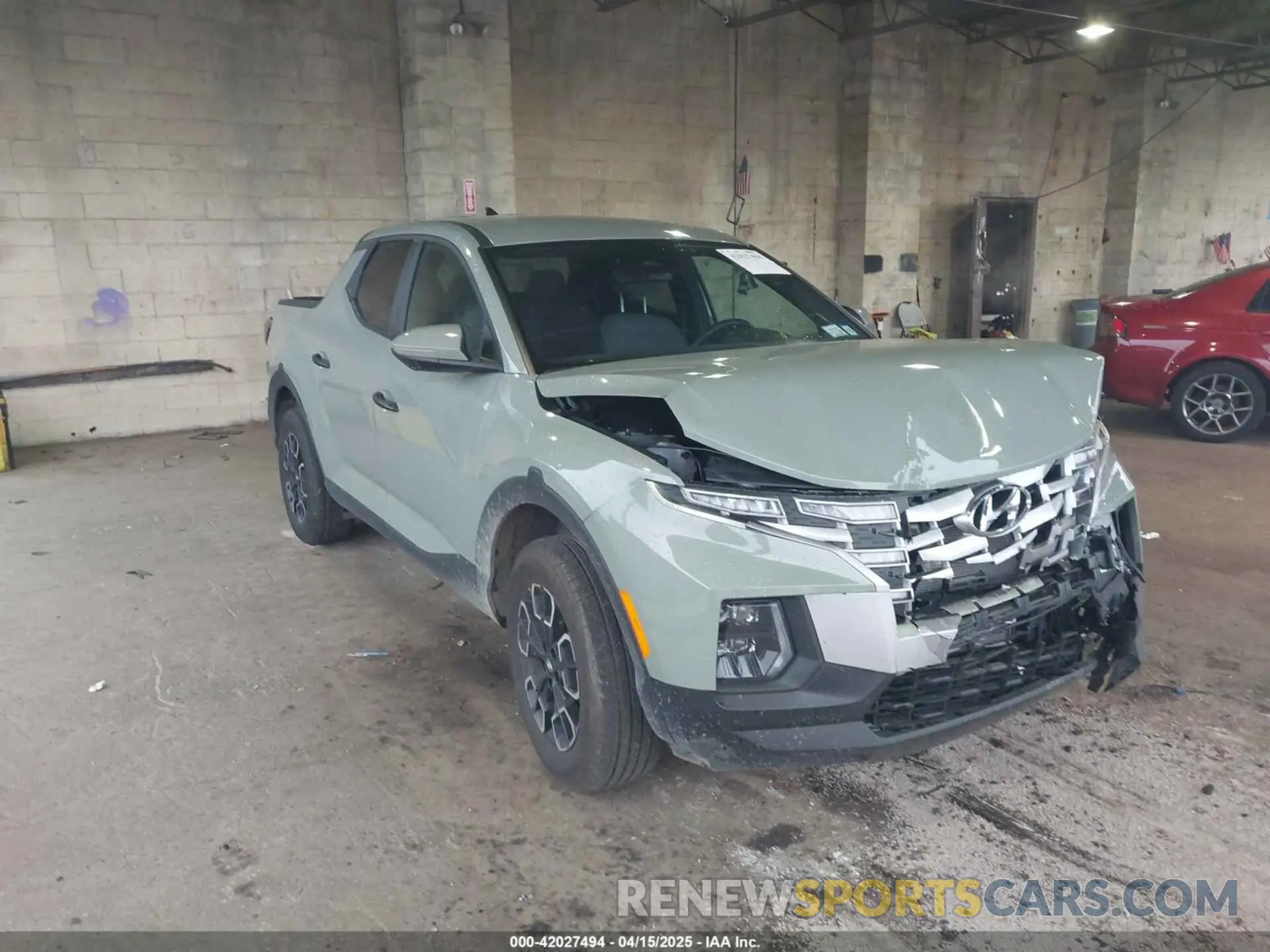 1 Photograph of a damaged car 5NTJBDDE6RH120060 HYUNDAI SANTA CRUZ 2024