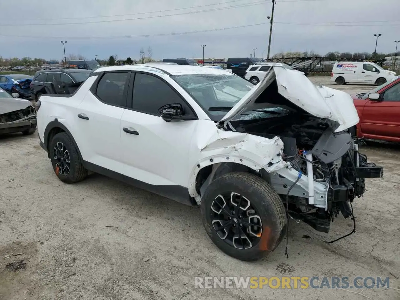 4 Photograph of a damaged car 5NTJBDDE7RH101470 HYUNDAI SANTA CRUZ 2024