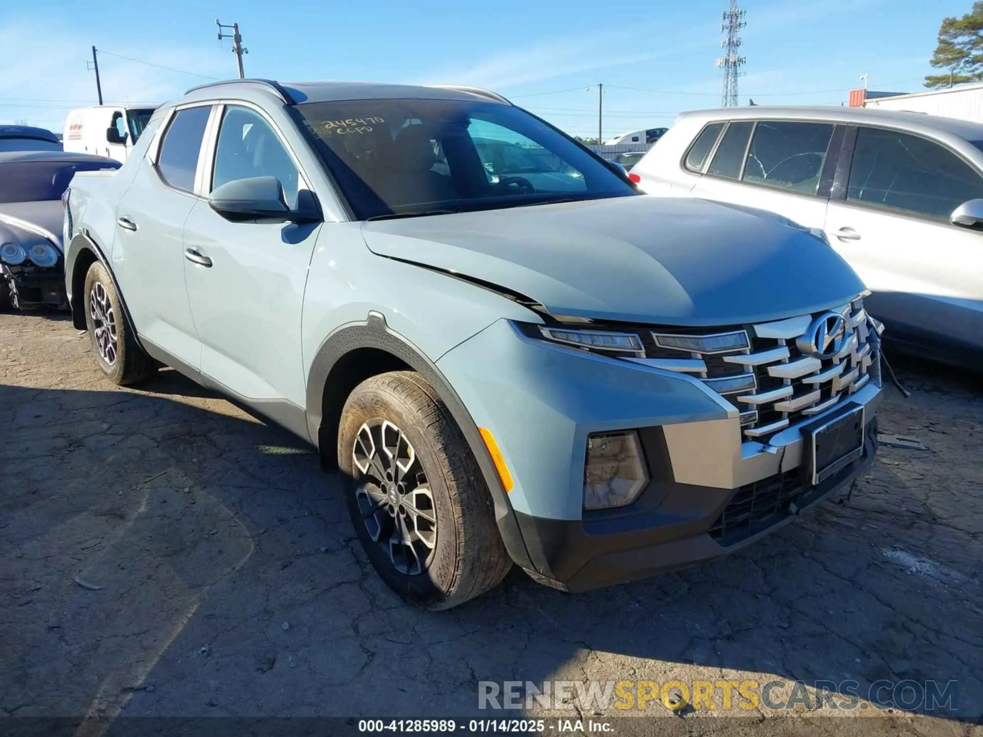 1 Photograph of a damaged car 5NTJC4AE3RH099170 HYUNDAI SANTA CRUZ 2024
