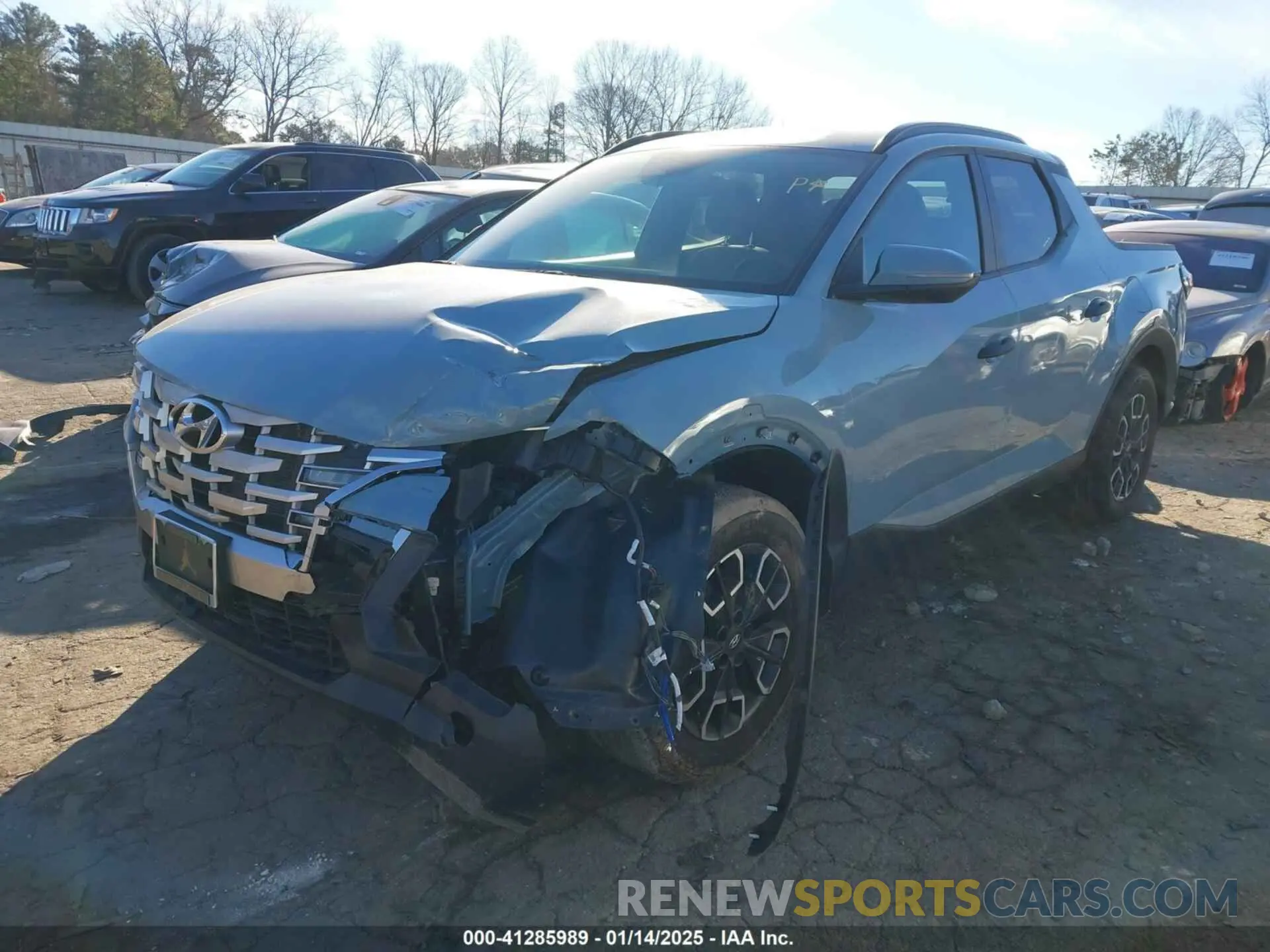 2 Photograph of a damaged car 5NTJC4AE3RH099170 HYUNDAI SANTA CRUZ 2024