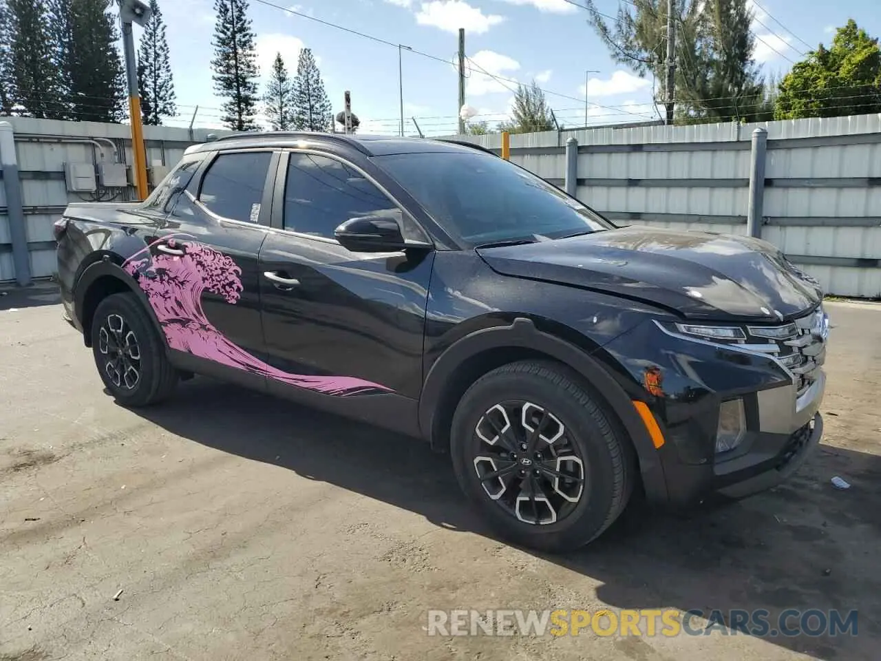 4 Photograph of a damaged car 5NTJC4AE5RH101064 HYUNDAI SANTA CRUZ 2024