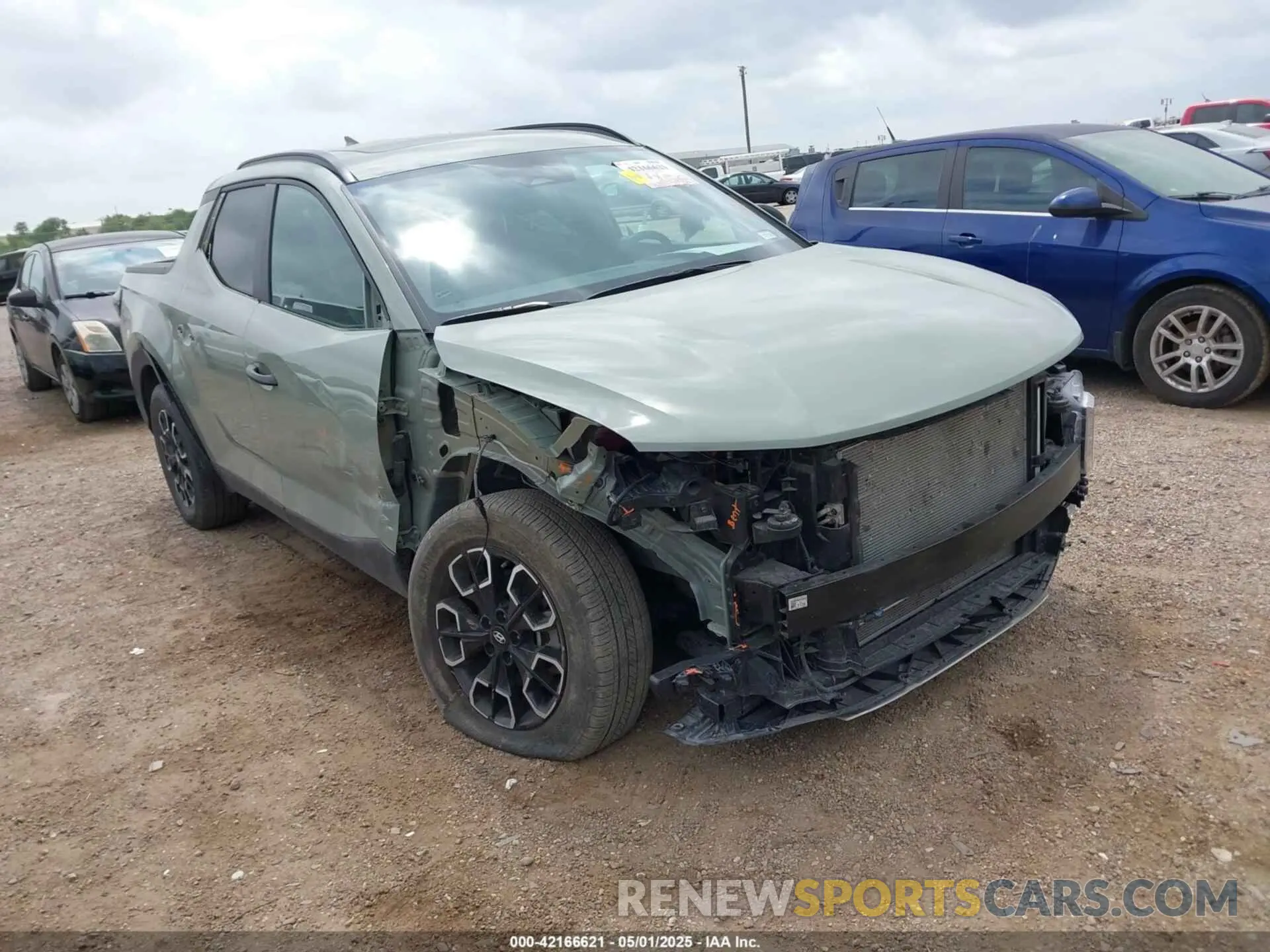 1 Photograph of a damaged car 5NTJC4AE6RH098966 HYUNDAI SANTA CRUZ 2024