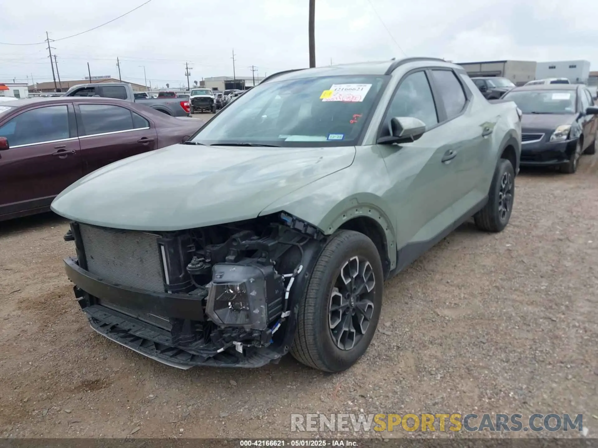 2 Photograph of a damaged car 5NTJC4AE6RH098966 HYUNDAI SANTA CRUZ 2024
