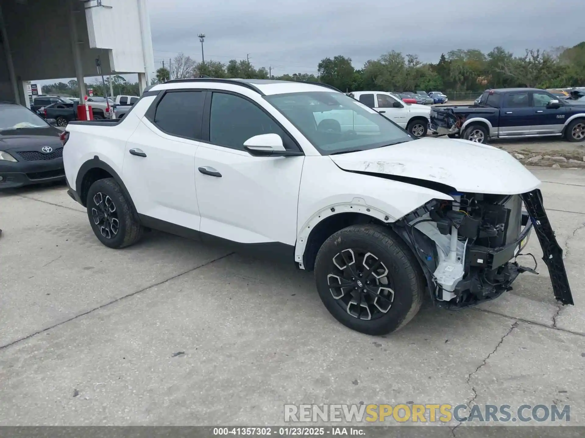 1 Photograph of a damaged car 5NTJC4AE9RH086830 HYUNDAI SANTA CRUZ 2024