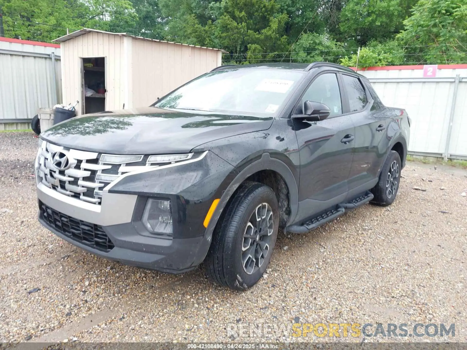 2 Photograph of a damaged car 5NTJC4DE0RH111240 HYUNDAI SANTA CRUZ 2024
