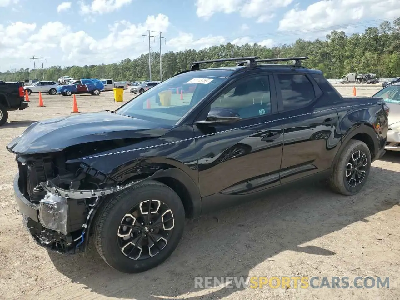 1 Photograph of a damaged car 5NTJC4DEXRH120561 HYUNDAI SANTA CRUZ 2024